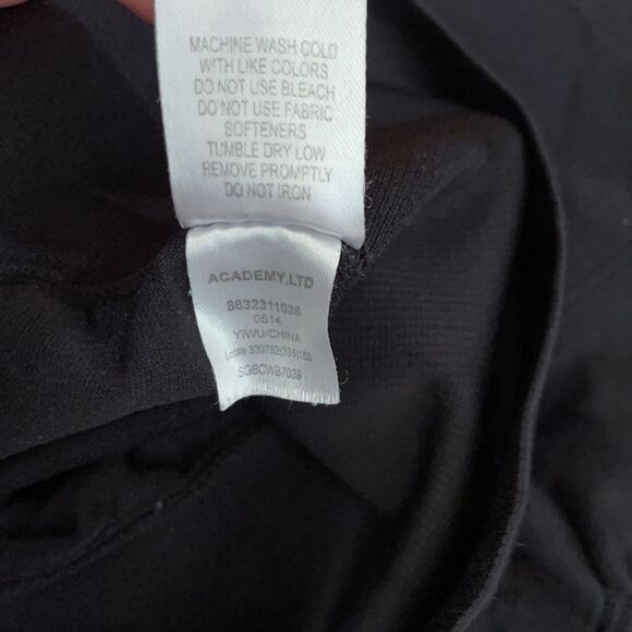 Academy Ltd black scrunch cropped leggings medium - Picture 4 of 11